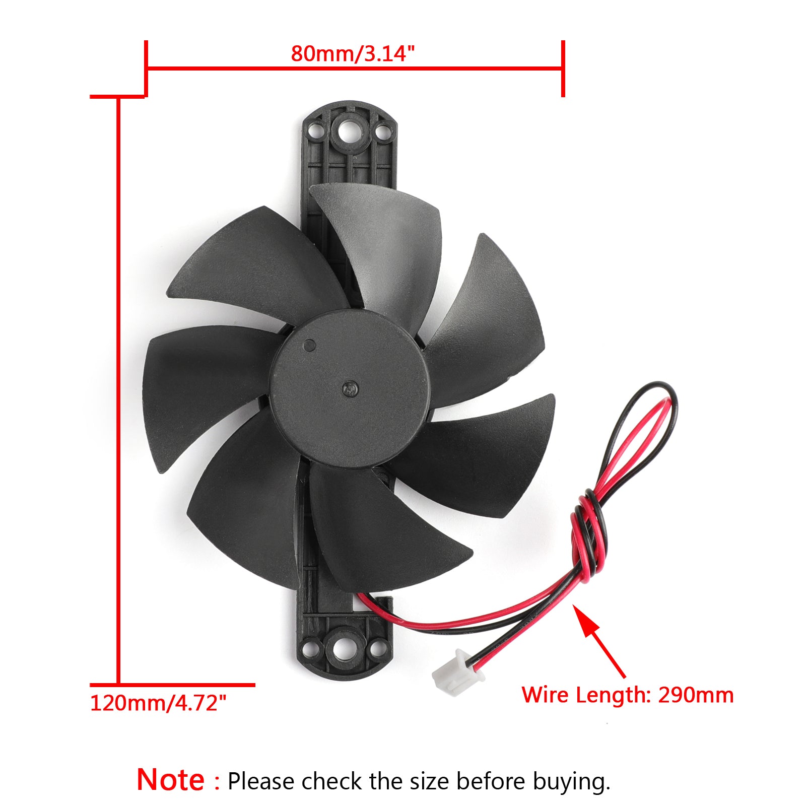 2PCS DC 18V Cooling Fan 9025S 90×25mm For Induction Cooker Brushless Plastic