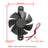 2PCS DC 18V Cooling Fan 9025S 90×25mm For Induction Cooker Brushless Plastic