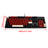 104-Key Wired Mechanical Linear Switch Gaming Keyboard Blue Switch Customizable