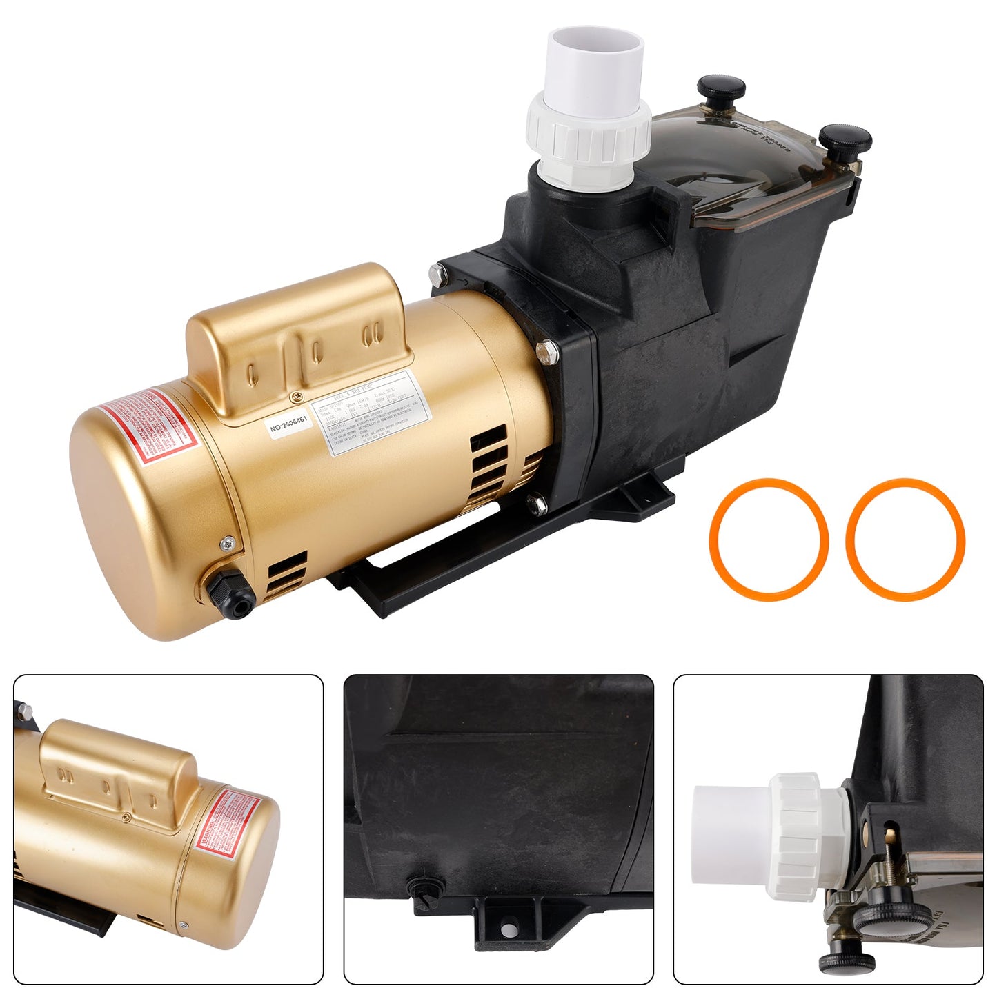 115/230V1HP Single Speed Super Pump for Hayward SP2607X10 Pool Pump W3SP2607X10