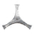 Samsung Washer Spider Arm Flange Shaft Assembly, Replaces DC97-17004B, AP5800144, PS8764285, with Bolts