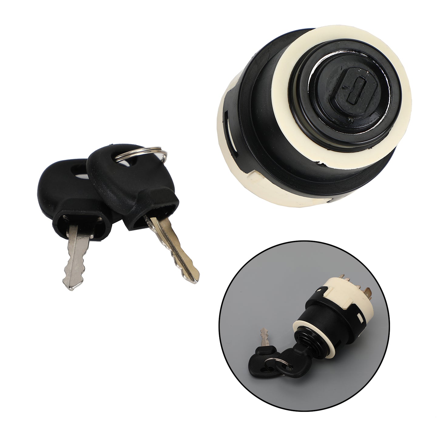 Ignition Switch With 2 keys For JCB New Holland 701/80184 50988 85804674