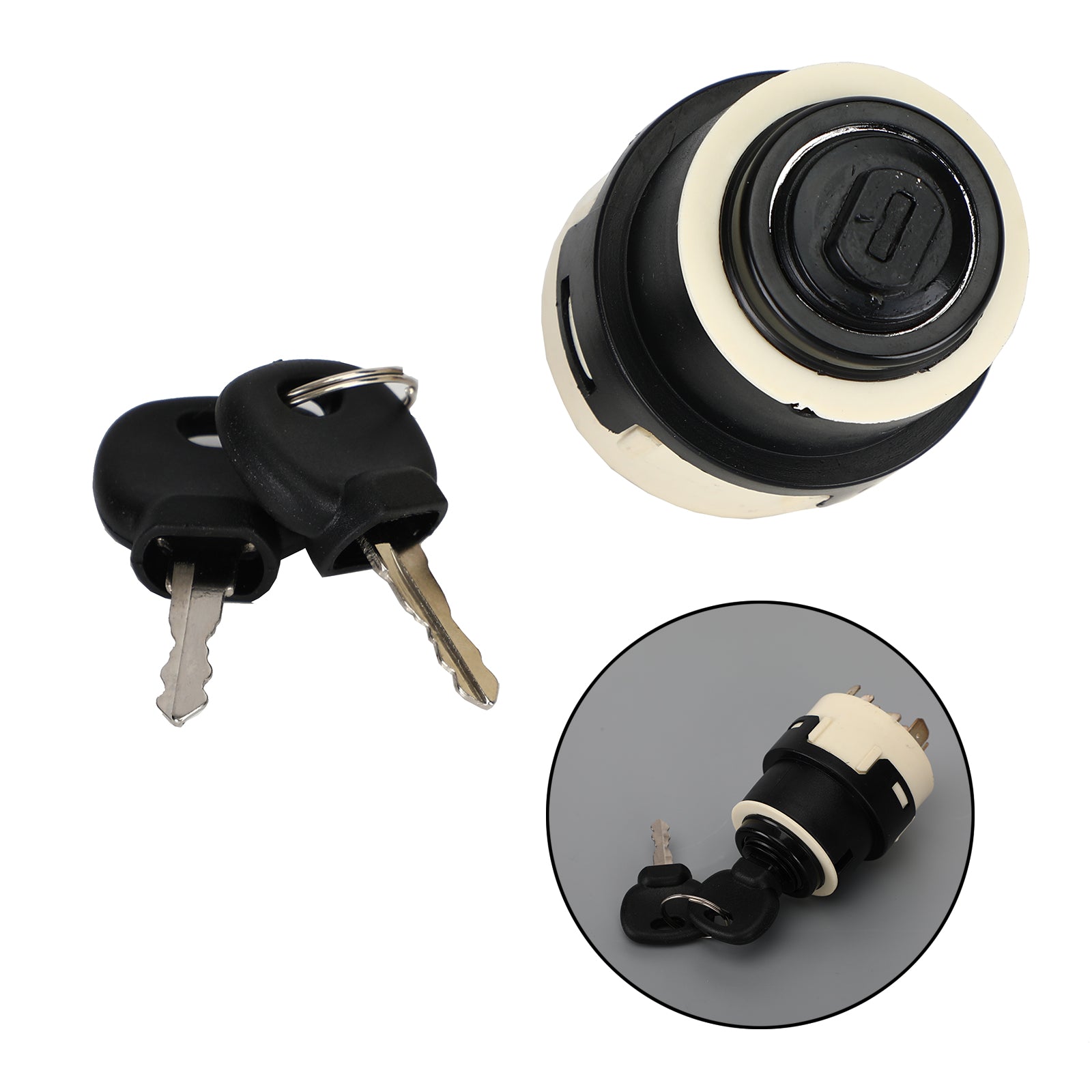 Ignition Switch With 2 keys For JCB New Holland 701/80184 50988 85804674