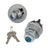6665606 Ignition Key Switch with 2 Keys for Bobcat 453, 653, 753, 773, 863, 873, 963, MT52 Loaders
