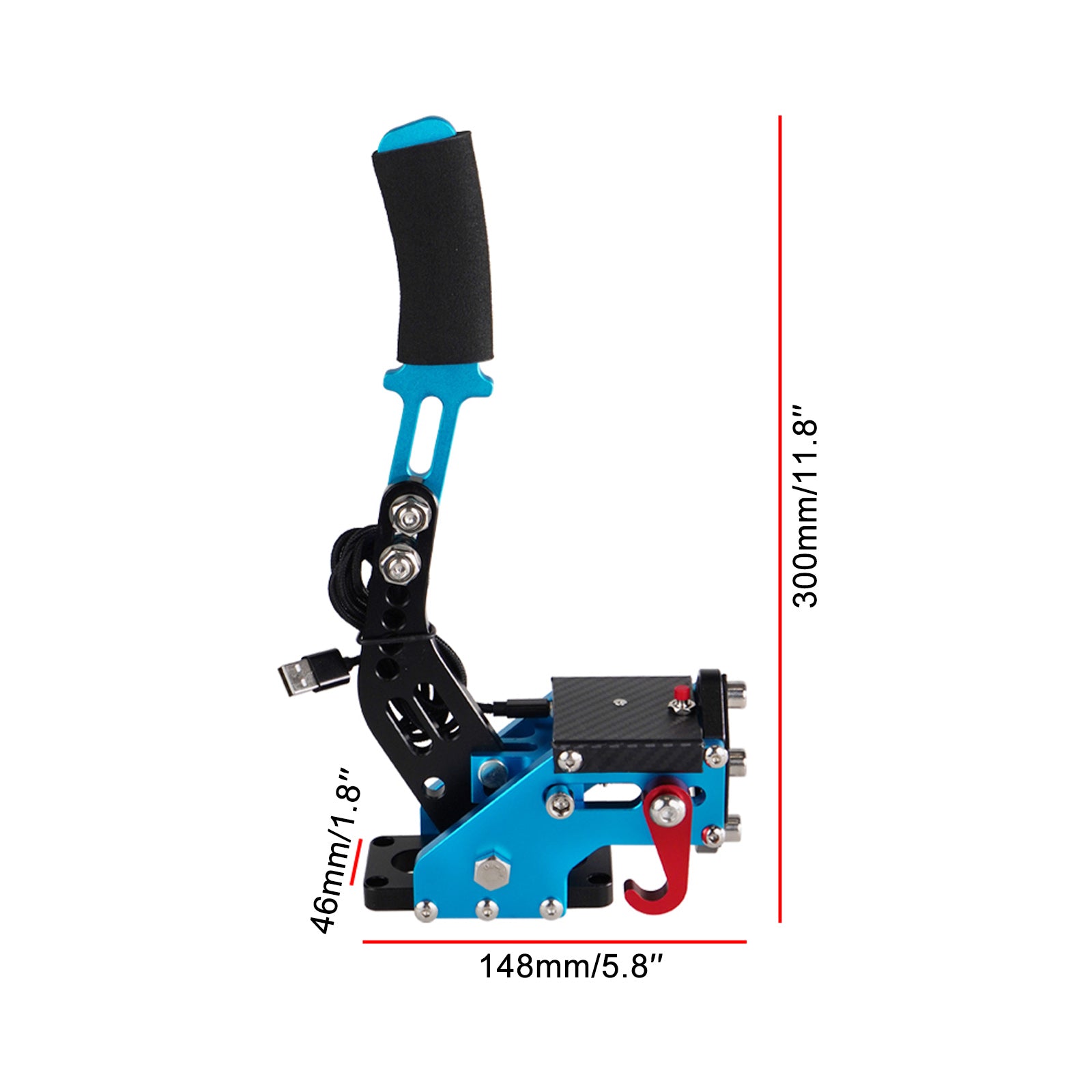 14-Bit X1/XSS/XSX Xbox USB3.0 SIM Handbrake – Racing Game Steering Wheel Accessory for G920