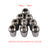 12Pcs ER16 Spring Collet Set For CNC Milling Lathe Tool Engraving Machine Steel