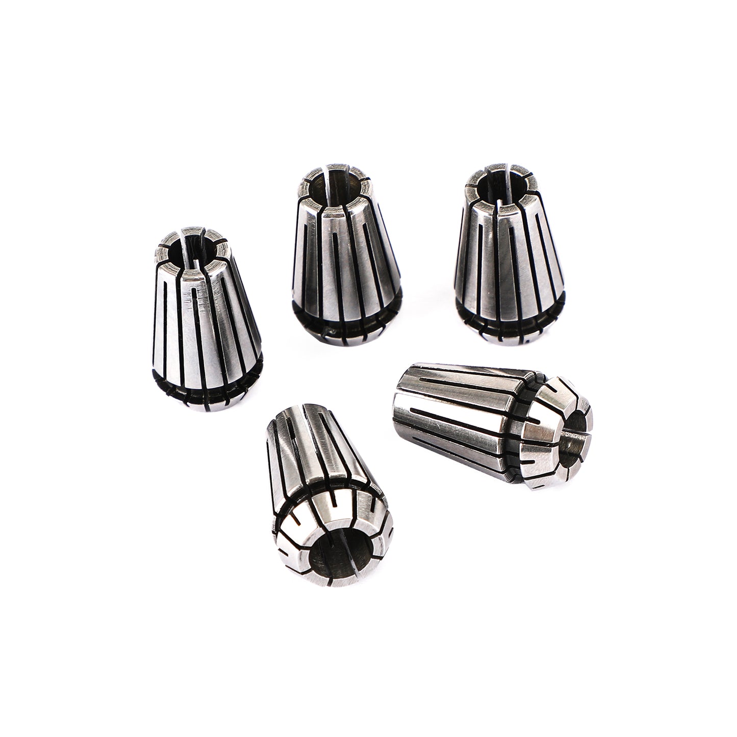 12Pcs ER16 Spring Collet Set For CNC Milling Lathe Tool Engraving Machine Steel