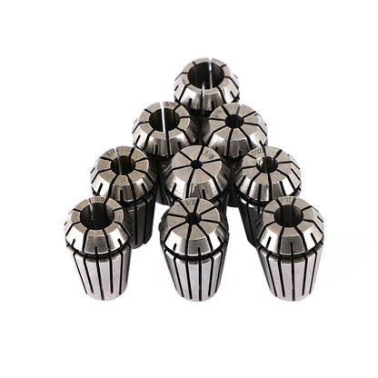 12Pcs ER16 Spring Collet Set For CNC Milling Lathe Tool Engraving Machine Steel