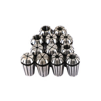 12Pcs ER16 Spring Collet Set For CNC Milling Lathe Tool Engraving Machine Steel