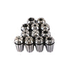 12Pcs ER16 Spring Collet Set For CNC Milling Lathe Tool Engraving Machine Steel