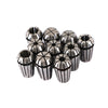 10Pcs ER16 Spring Collet Set For CNC Milling Lathe Tool Engraving Machine Steel, 10Pcs ER16(1-10mm)