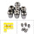 7Pcs ER20 Spring Collet Set For CNC Milling Lathe Tool Engraving Machine Steel, 7Pcs ER20(1/8-1/2")"