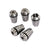 7Pcs ER20 Spring Collet Set For CNC Milling Lathe Tool Engraving Machine Steel, 7Pcs ER20(1/8-1/2")"