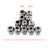12Pcs ER20 Spring Collet Set For CNC Milling Lathe Tool Engraving Machine Steel