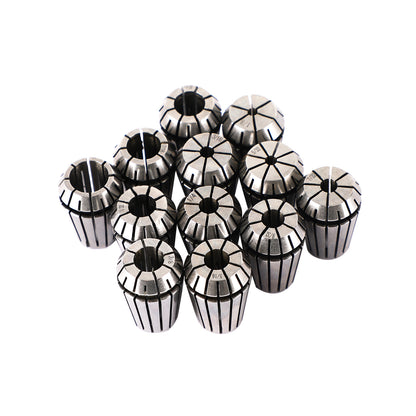 12Pcs ER20 Spring Collet Set For CNC Milling Lathe Tool Engraving Machine Steel