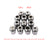 12Pcs ER25 Spring Collet Set For CNC Milling Lathe Tool Engraving Machine Steel