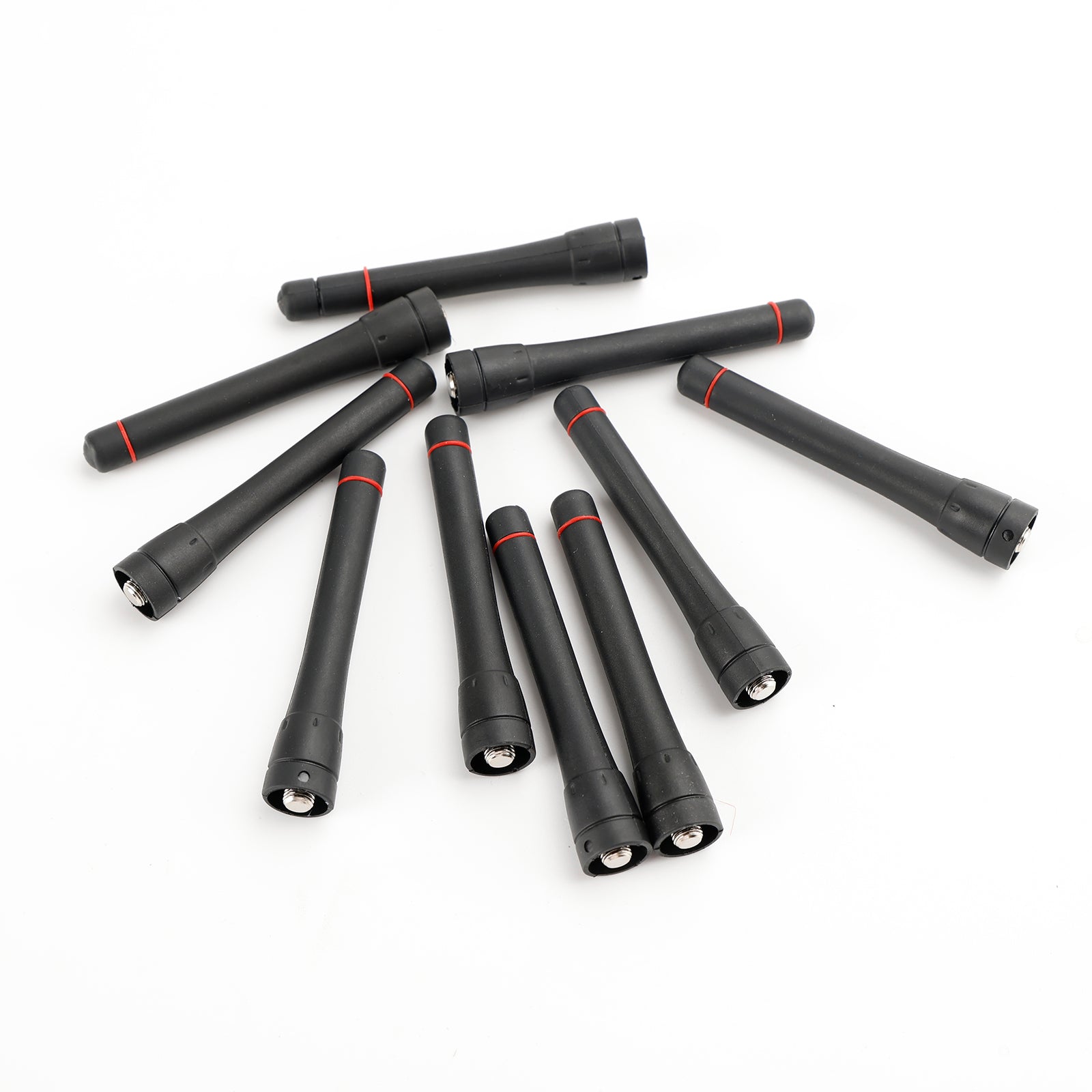10x 450-570MHz UHF Car Radio Short Antenna for ICOM F3001 IC-F3000 F3002 F3003
