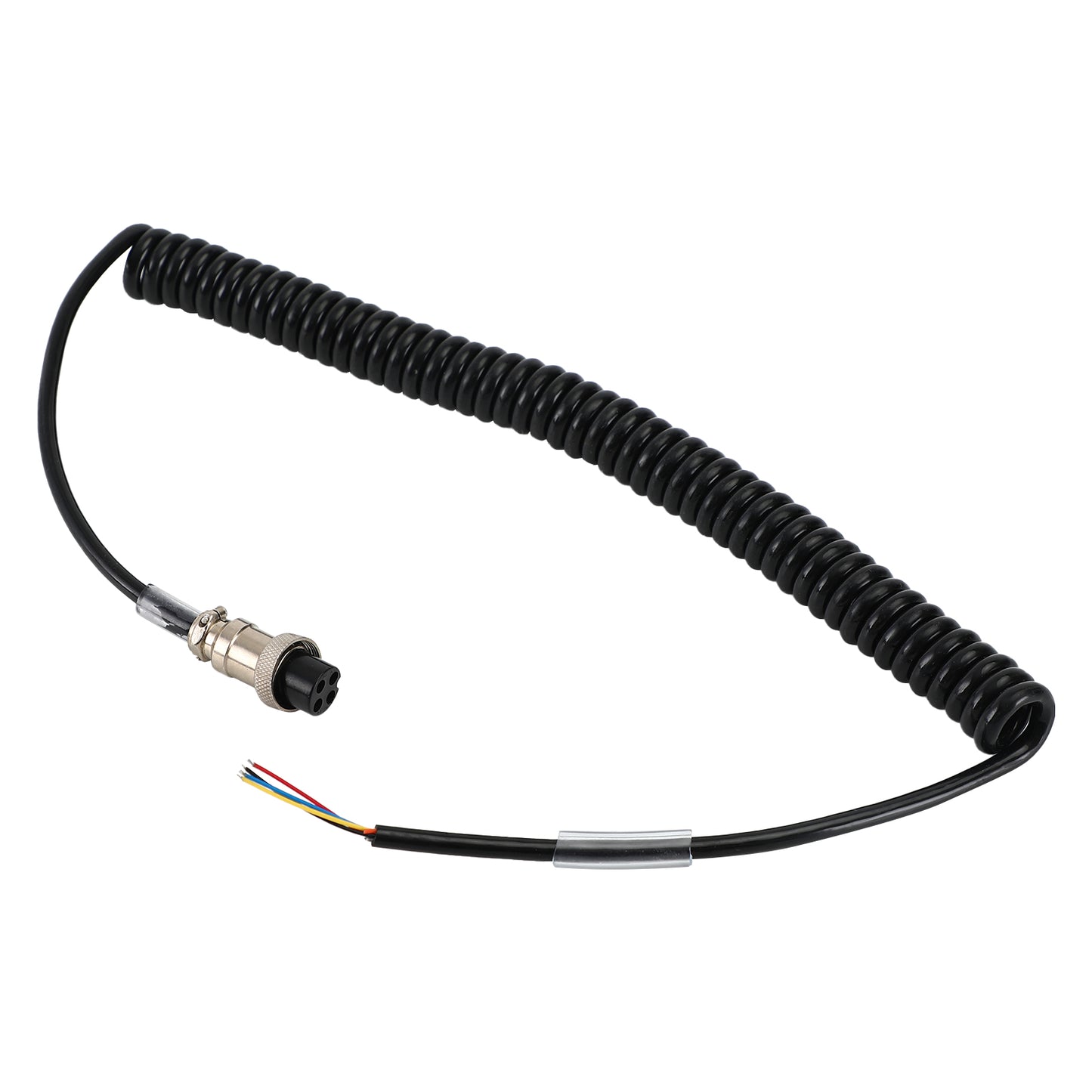 1 Pcs Radio Speaker Mic Microphone 4Pin Cable For Pr550 Pr3100 Car Walkie Talkie