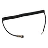 1 Pcs Radio Speaker Mic Microphone 4Pin Cable For Pr550 Pr3100 Car Walkie Talkie