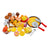 82 Pieces Birthday Cake Toy Play Food Set Plastic Kitchen Cutting Pretend Toys