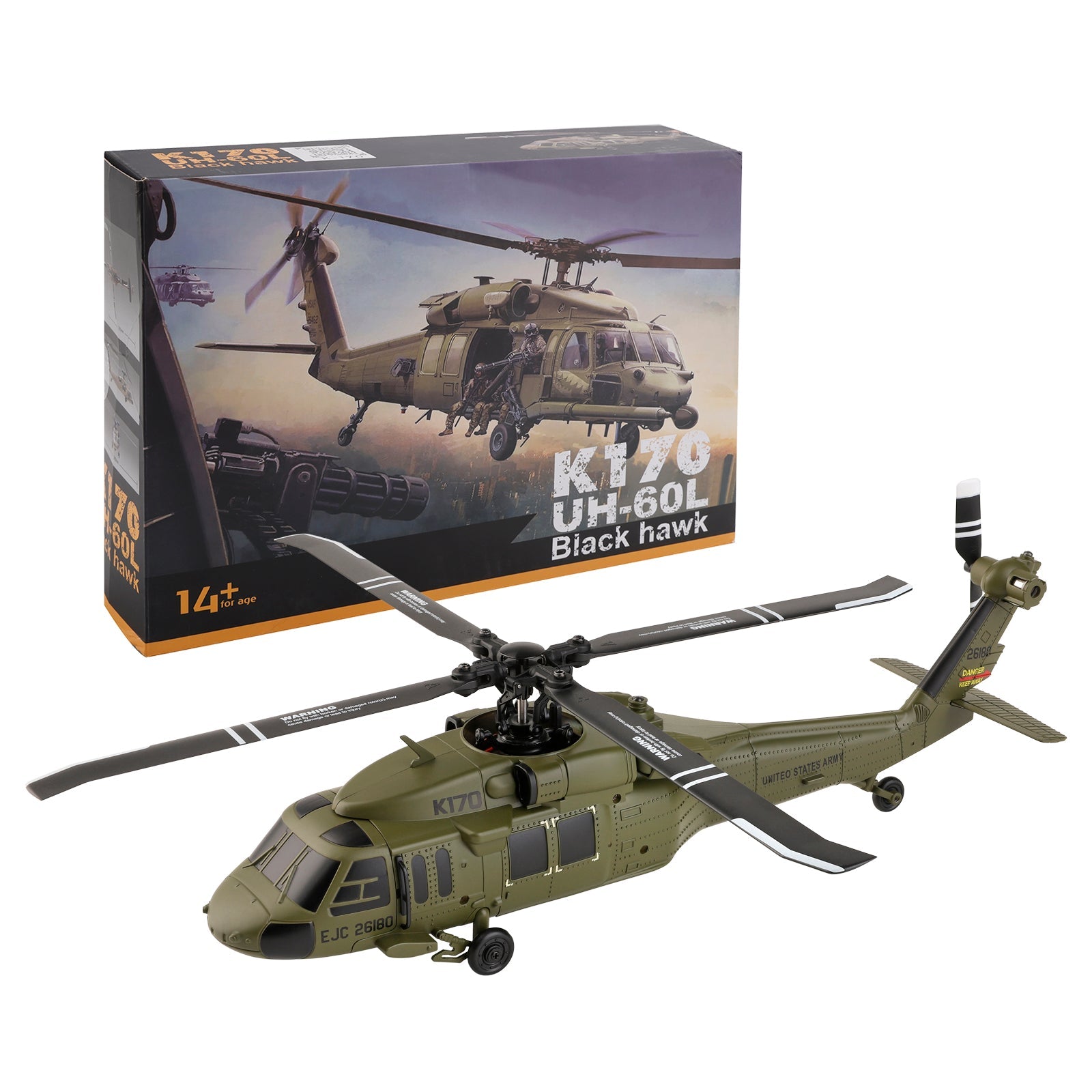 Wltoys K170 RC Helicopter ¨C Brushless 4CH with 6-Axis Gyro