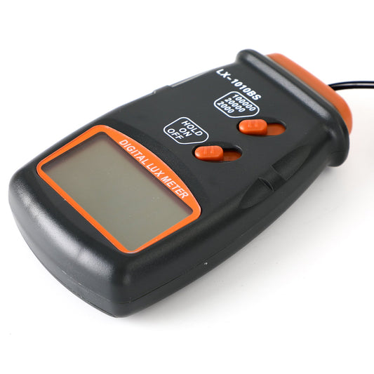 Digital Lulsfb2eter Lux Meter Light Level Sensor Tester Photometer 0-100000Lux