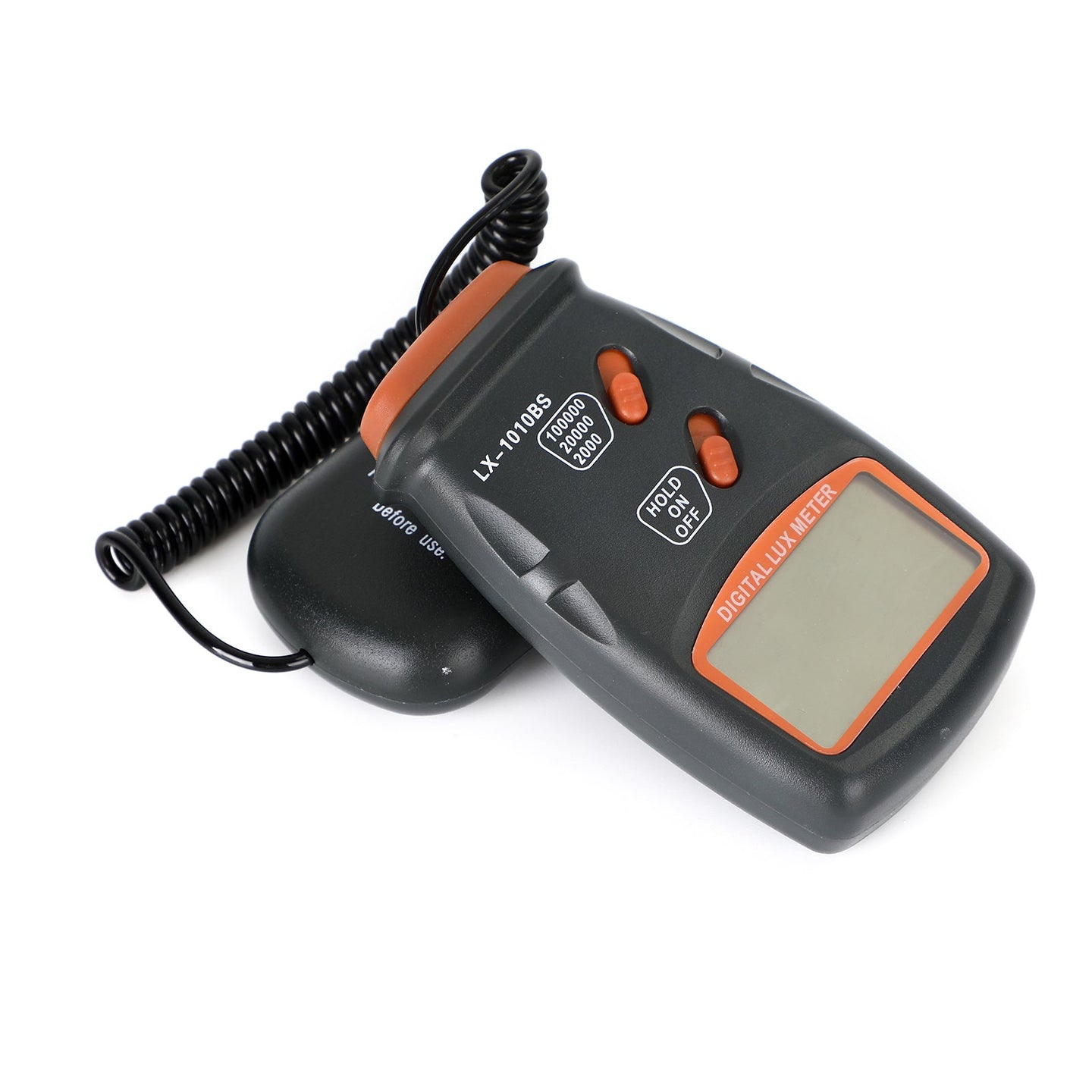 Digital Lulsfb2eter Lux Meter Light Level Sensor Tester Photometer 0-100000Lux