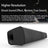 2-in-1 Detachable Bluetooth Soundbar, Splits into 2 Stereo Tower Speakers, 20W 4-Driver System for TV & PC