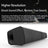 All-in-One Bluetooth Soundbar with Built-in Subwoofer for TV, Movies & Music