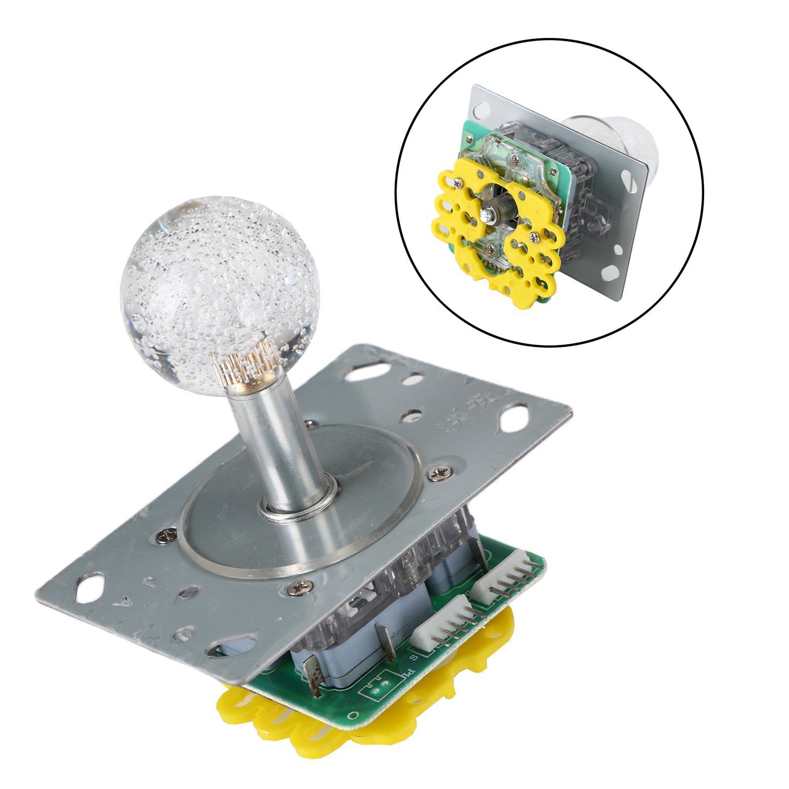 LED Arcade Illuminated Joystick Colorful Switchable from 4 to 8 way operation