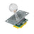 LED Arcade Illuminated Joystick Colorful Switchable from 4 to 8 way operation