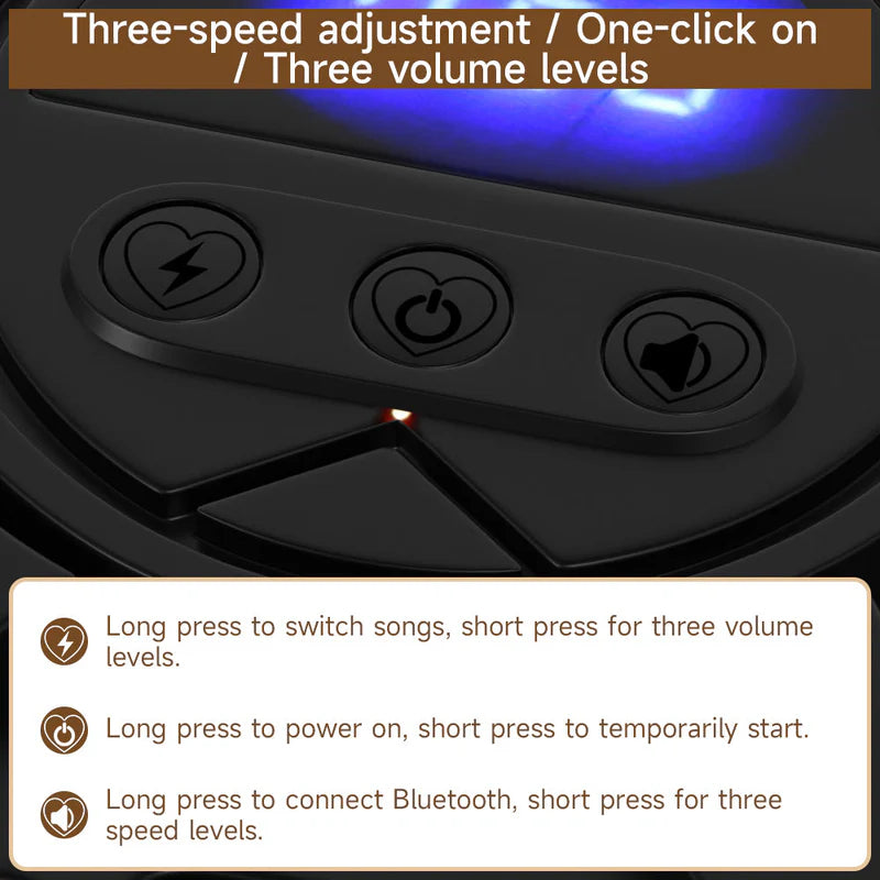 Bluetooth Smart Music Boxing Machine – Wall-Mounted Reflex & Fitness Trainer for Home, Office & Gym