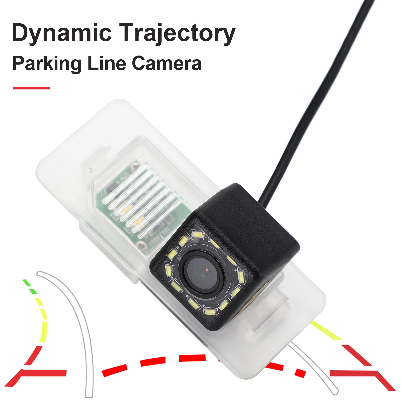 HD Dynamic Trajectory Tracks Car Rear View Camera Fit For X1 X3 X5 X6 M3 E46 E53