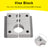 Tool for MRP Lift damper to tune it. Has 8mm/10mm/1 inch vise clamp/block