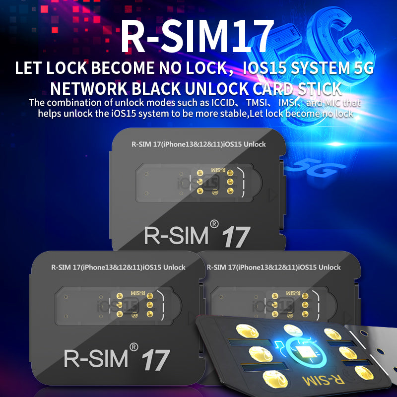 R-SIM 18 Nano Unlock RSIM Card Fit for IOS 16 iPhone 14 13 Pro MAX 12 Pro 11 X