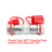 3/4" NPT Pair Hydraulic Flat Face Quick Coupler Skid Steer For Bobcat ISO 16028