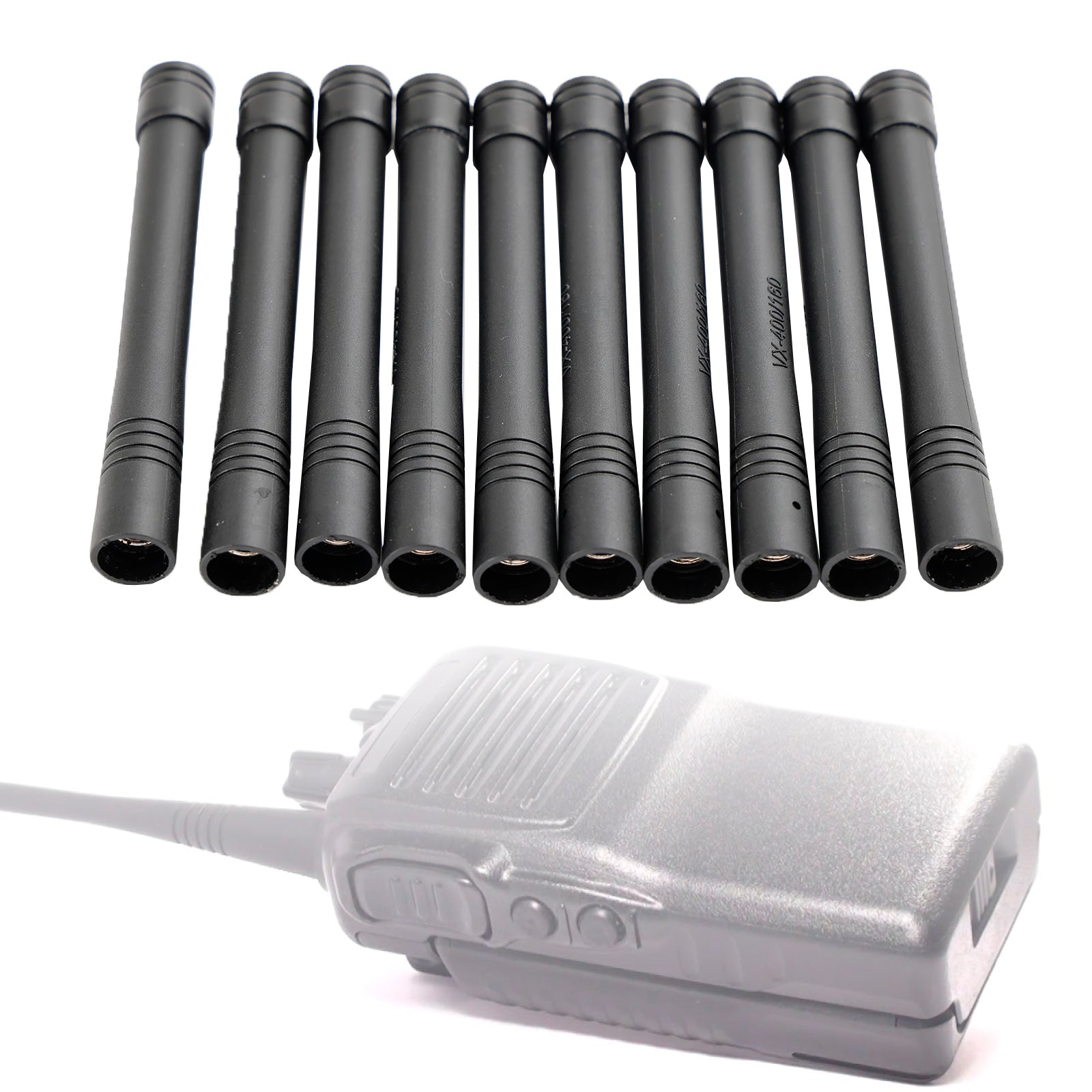 10x Car Radio 95mm UHF Antenna for Vertex VX-160 VX-400 VX-231 VX-428 Radio