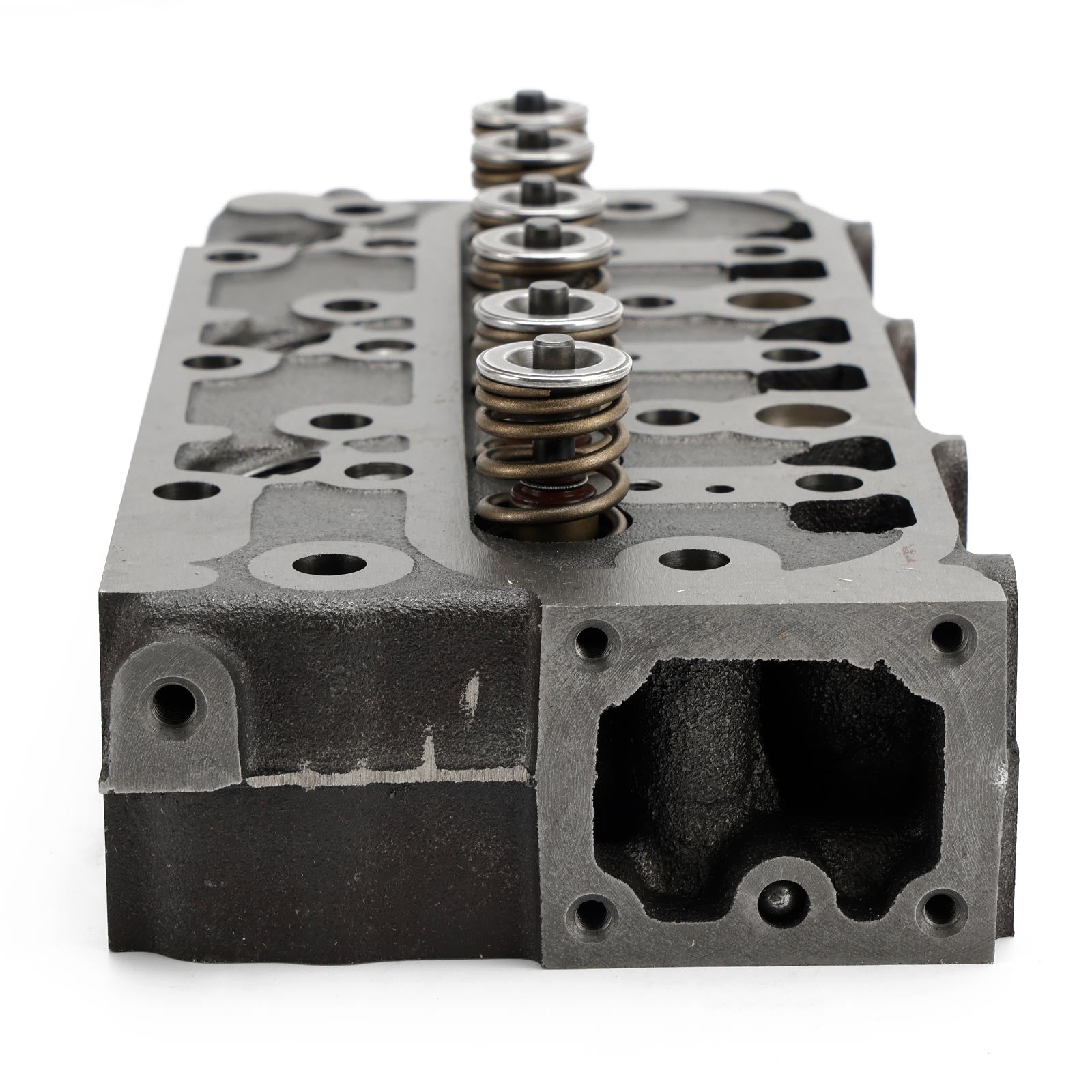 Complete Cylinder Head Assembly for Kubota D1005 Engine with Full Gasket Set, Replaces 16027-03043
