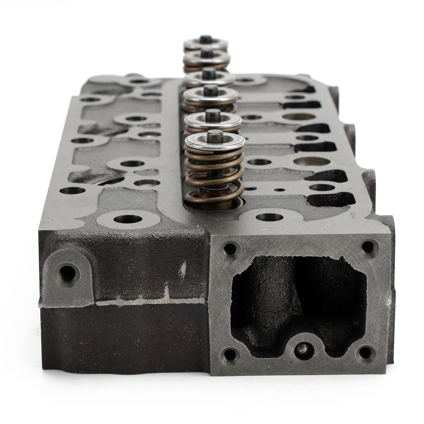 Complete Cylinder Head Assembly for Kubota D1005 Engine with Full Gasket Set, Replaces 16027-03043