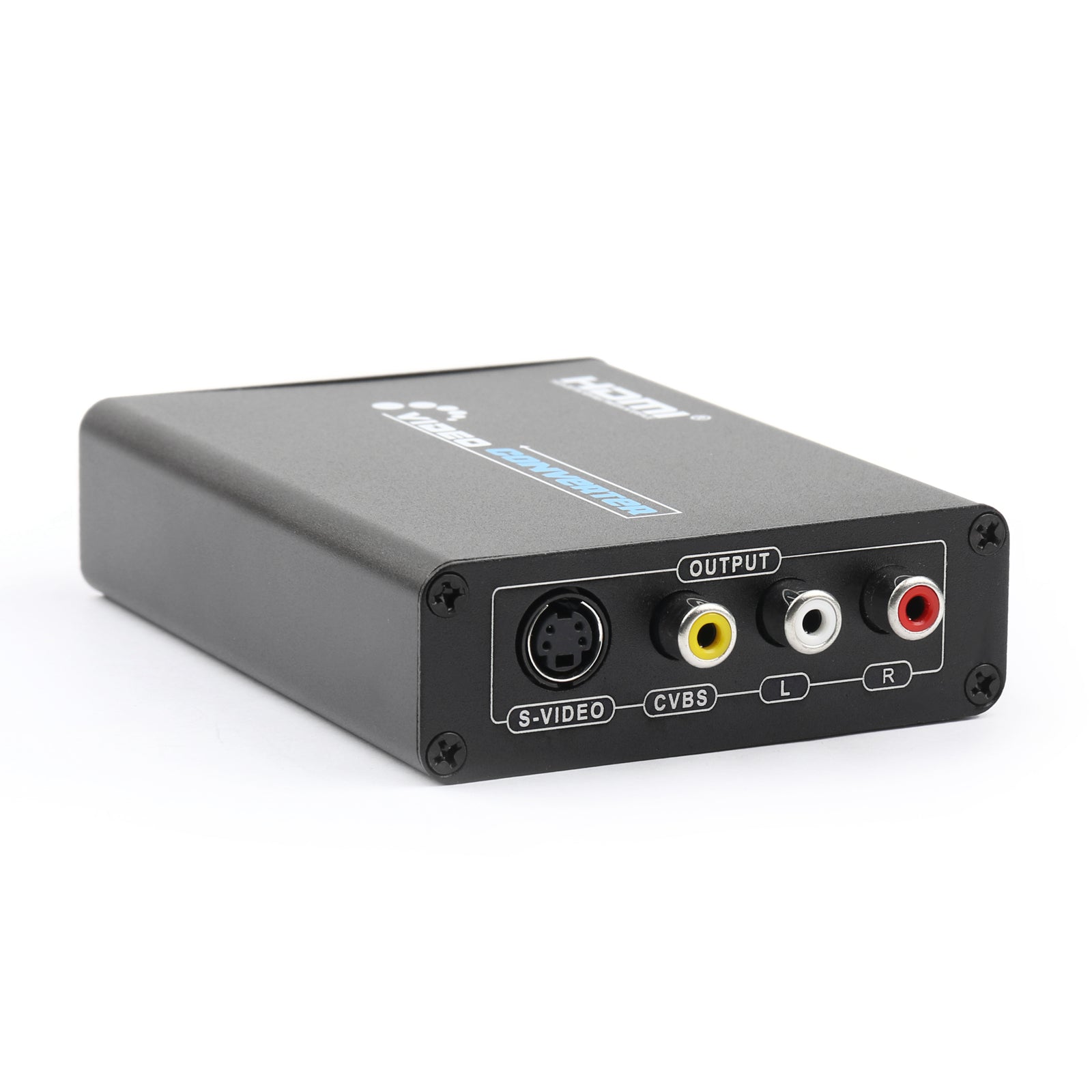 HDMI to 3 RCA AV+S-Video CVBS Composite R/L Audio 1080P Converter US Plug Power (Copy)