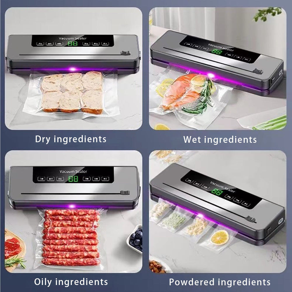 6-in-1 Automatic Food Vacuum Sealer Machine (with 50 Bags)