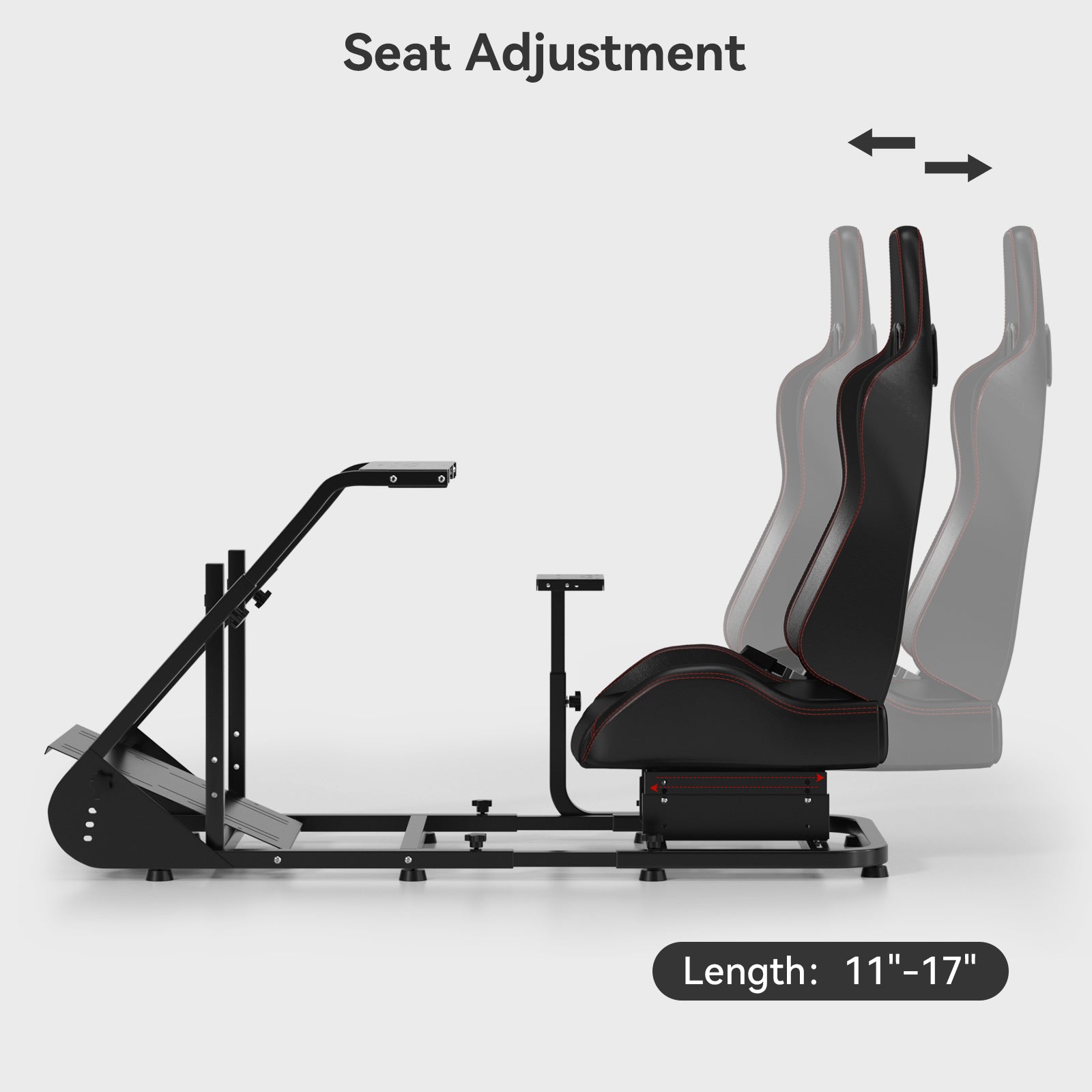Seat Racing Simulation Game Stand for Fanatec Thrustmaster T300RS TX F458 T500RS
