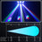 Moving Head Beam Light 180W Moving Head Light RGBW 360?¡ãRotation DJ Lights DMX 512 with Sound Activated