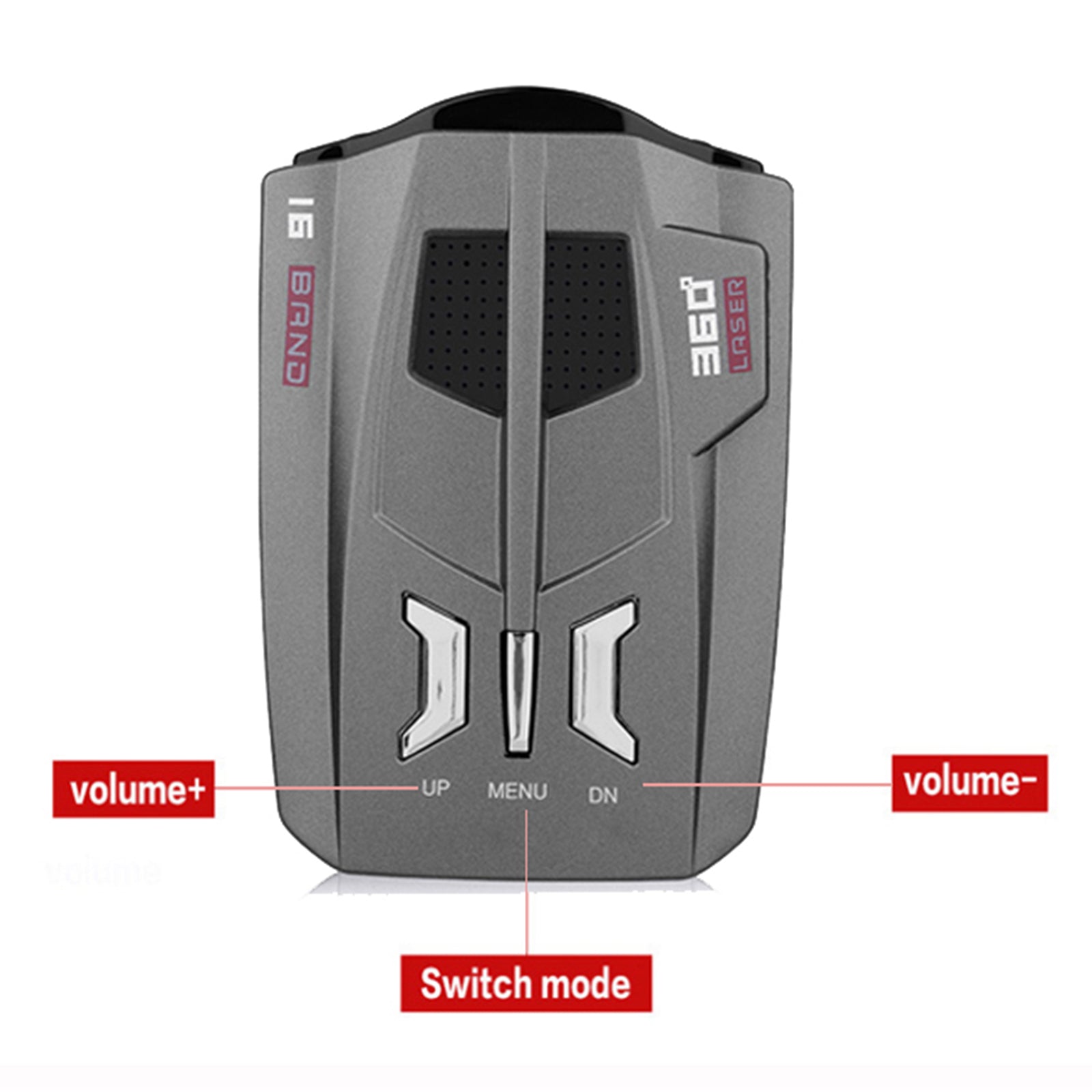DriveAlert™ Car Radar & Laser Alert Detector