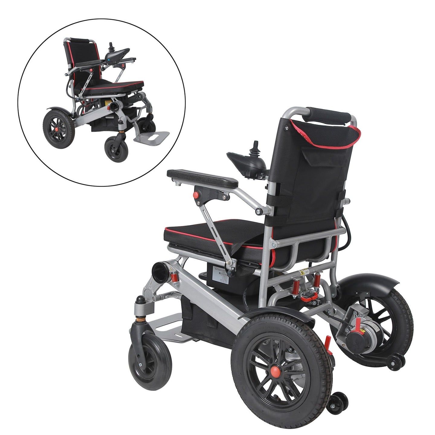 Lightweight Foldable Electric Wheelchair – Airline-Approved Portable Power Chair for Adults & Seniors
