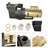 W3SP2607X10 Super Pump 1 HP Single Speed Pool Pump 115/230V
