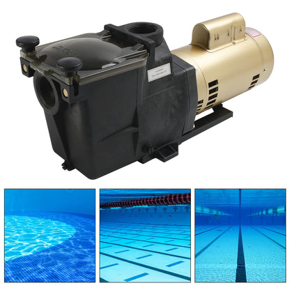 W3SP2605X7 Super Pump Single Speed 3/4HP Pool Pump 115/230V For Hayward