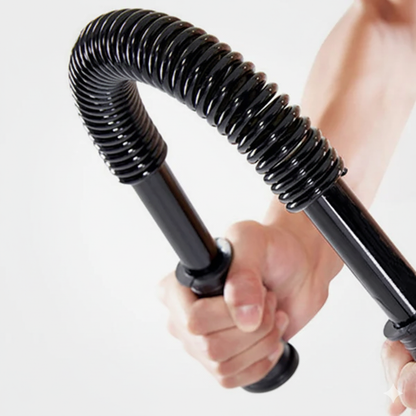 Heavy Duty Spring Chest Power Bar Twister Upper Body Arms Strength Training 40KG