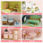 3 Story Wooden Doll House With Balcony 23 Accessories Toy Gift For 3 +Years Kids
