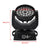 360W RGBW LED Moving Head Wash Light – 36x10W 4-in-1 Zoom, DMX 15CH for DJ Party & Stage